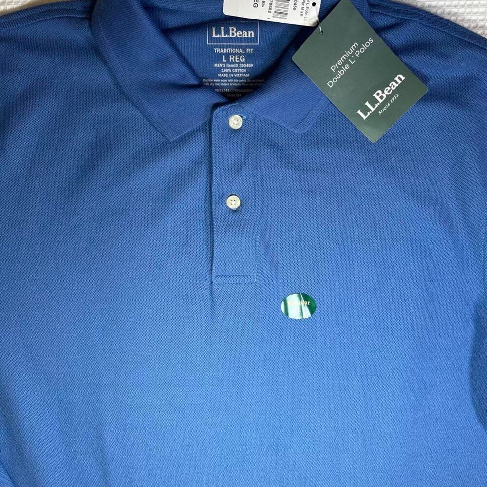 Llbean premium blue long sleeve